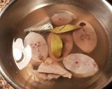 Foto del paso 11 de la receta Albacora en adobo picante, con patatas aliñadas