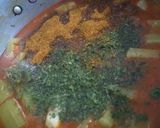 A picture of step 5 of Chicken Dalcha.