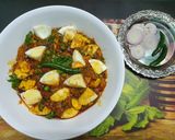 A picture of step 4 of Dhaba Style Palak Chicken Bharta.