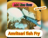 A picture of step 2 of Amritsari fish Fry with finger chip.