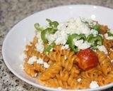 Foto del paso 7 de la receta: Pasta fusilli con salsa tomate cremosa de marscarapone