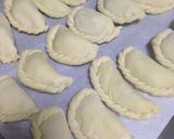 A picture of step 7 of Varenyky (Ukrainian Dumpling).