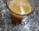 A picture of step 5 of Orange mint juice.