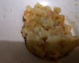 A picture of step 1 of Aloo tikki chat.