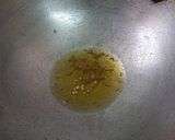 A picture of step 2 of Kulfa (purslane) saag.
