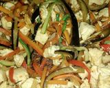 Foto del paso 6 de la receta Wok de pollo y arroz yamaní