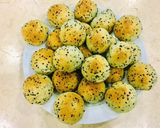 Hình bước làm 6 của món Bánh mì mè cona Hàn Quốc