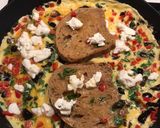 A picture of step 6 of Omelette sandwich.