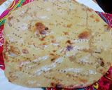 A picture of step 8 of Whole wheat spicy naan.