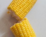 A picture of step 1 of Masala corn fries.