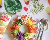 Hình bước làm 2 của món Salad rau củ trộn xốt mayonnaise