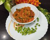 A picture of step 9 of Eggplant/Brinjal Bhurta.
