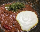 A picture of step 12 of Mughlai dal.