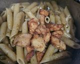 Foto del paso 4 de la receta: Macarrones con mojo verde y pollo