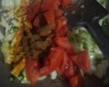 A picture of step 2 of Soya cabbage stir fry.