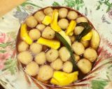 Gambar langkah 4 resipi 👩‍🍳Bubur Candil Pisang Tanduk.