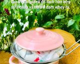 Hình bước làm 2 của món Sữa chua Hy Lạp mix kiwi hạt chia