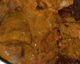 A picture of step 3 of Jhatpat Chicken Bhuna masala.