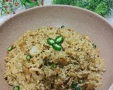 Foto langkah ke 5 dari resep Nasi Goreng Cabe Ijo.