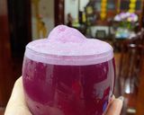 Hình bước làm 2 của món Nước ép: Bắp cải tím, táo, dứa