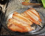 Foto del paso 3 de la receta: Trucha con salsa de finas hierbas, papa y zanahoria caramelizada