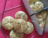 Foto langkah ke 16 dari resep Korean Garlic cheese Bread.