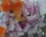 A picture of step 1 of Besan ka chilla.