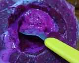 Foto langkah ke 2 dari resep Es Krim Buah Naga Simple.