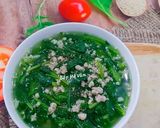 Hình bước làm 4 của món Canh cải ngọt thịt bằm