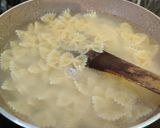 A picture of step 2 of FARFALLE PASTA with VEGGIES.