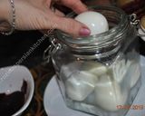 A picture of step 4 of Pickled Eggs ترشی تخم مرغ.