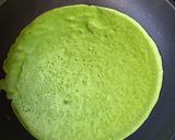 A picture of step 2 of Spinach Wraps.