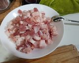 台式卤肉饭的食譜步驟1照片