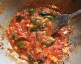 A picture of step 7 of Spicy Tawa Idli.