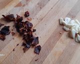 Foto del paso 1 de la receta Fideos con pulpo y champiñones