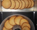 Foto langkah ke 4 dari resep Pudding Marie Coklat.