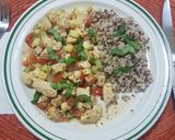 Foto del paso 5 de la receta: Pechuga con calabacitas