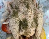Foto langkah ke 3 dari resep Roasted chicken with garlic herb.