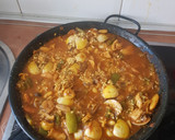 Foto del paso 9 de la receta: Paella de pollo con verduras