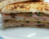 Foto del paso 8 de la receta: Sándwich de calabacín y pavo