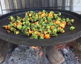 Foto del paso 1 de la receta: Chile habanero asado para conservar en el congelador