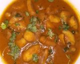 A picture of step 6 of Water chestnut /singhara /panifal curry🍲🍲.
