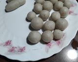 A picture of step 3 of Shakarkandi Gulab Jamun.