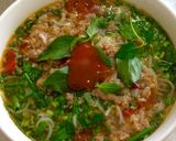 Hình bước làm 12 của món Bún riêu cua