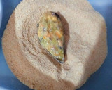 Foto del paso 23 de la receta: Mejillones rellenos de crema de mejillones al vapor