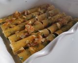 A picture of step 7 of Spinach ricotta cannelloni.