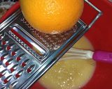 صورة لخطوة 1 من وصفة كيكة البرتقال بنة و طراوة رووعة 🍊
