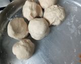 A picture of step 1 of Butter Wheat Naan.