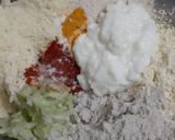 A picture of step 2 of Multi grain muthiya.