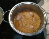 Foto del passaggio 8 della ricetta Crema di cicerchia greca (fava), con cipolle caramellate